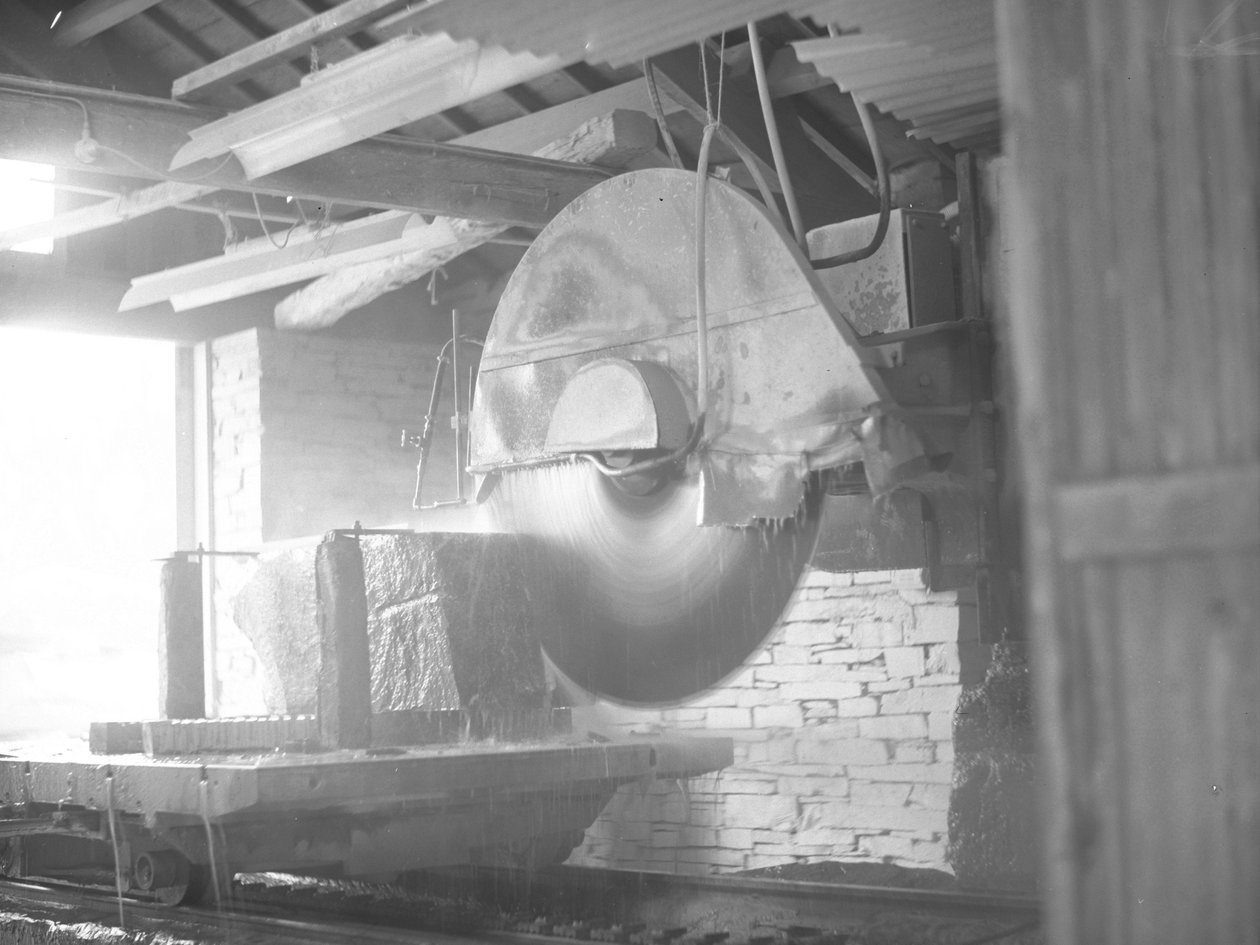Blade snijsteen door Joseph Hardman