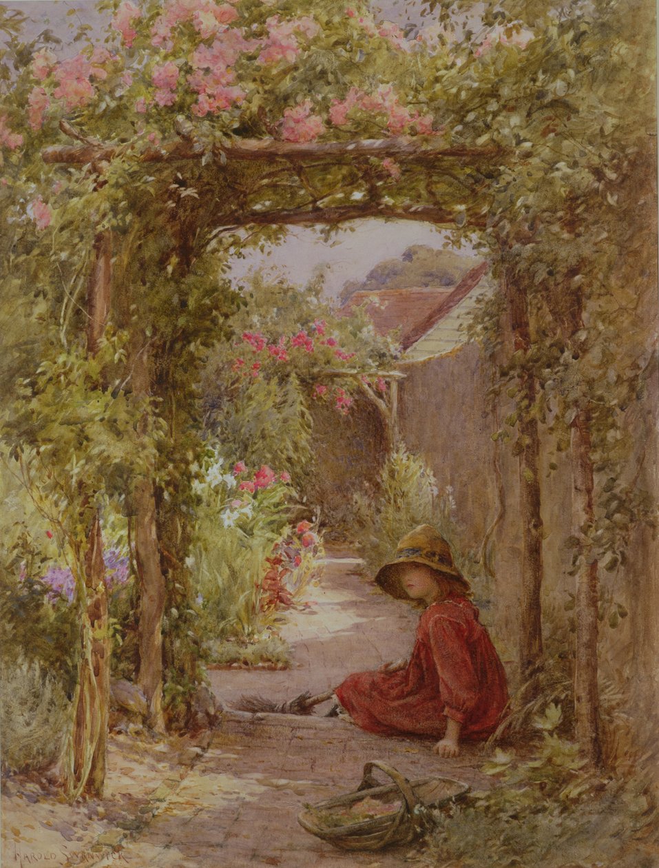 De Kleine Tuinier door Joseph Harold Swanwick