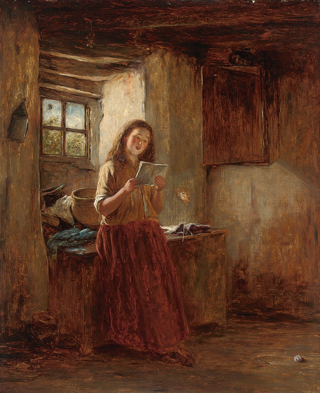 Een Rustig Moment, 1876 door Joseph Henderson