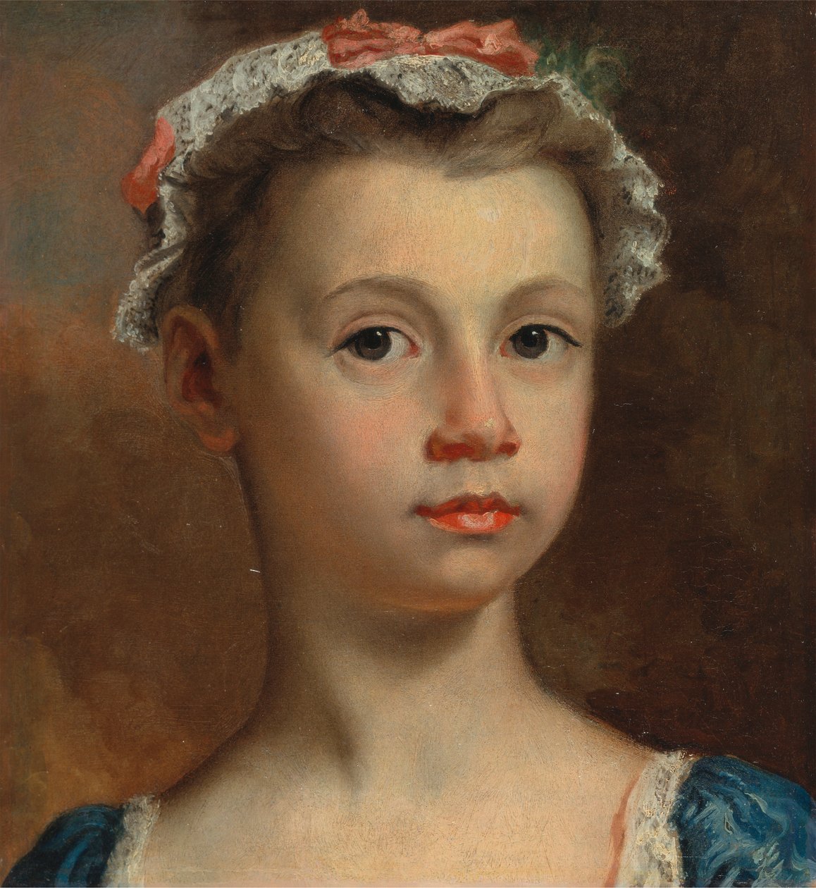 Schets van een jong meisje door Joseph Highmore