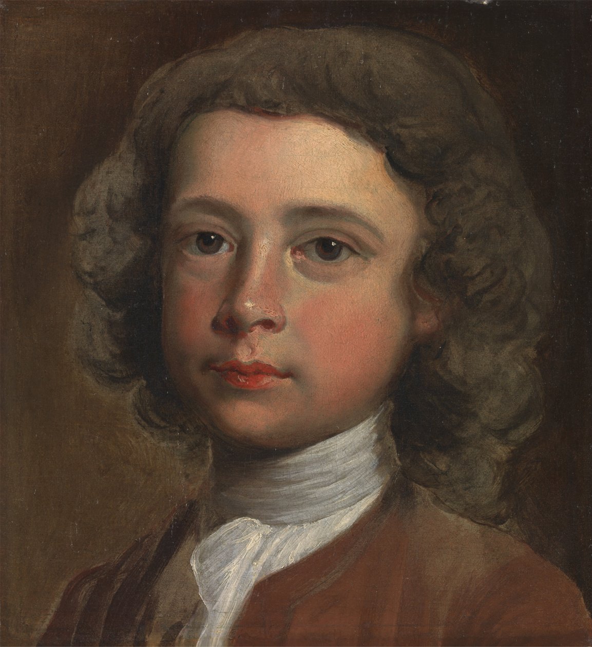 Het hoofd van een jonge jongen door Joseph Highmore