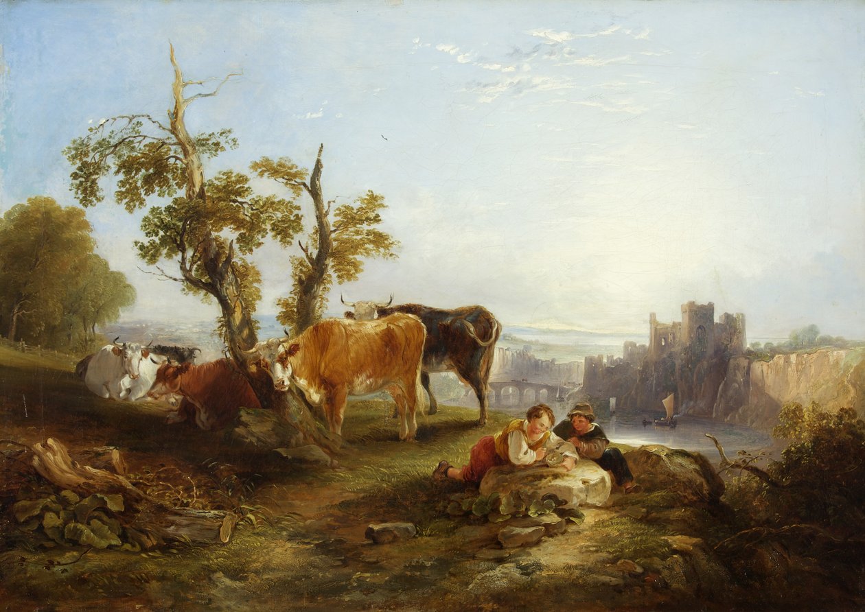 Kasteel Chepstow door Joseph Horlor