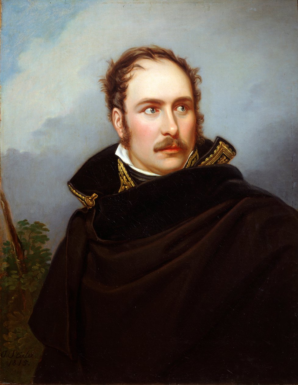 Eugène de Beauharnais, 1781-1824, 1815 door Joseph Carl Stieler
