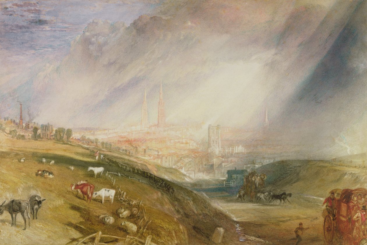 Coventry, Warwickshire door Joseph Mallord William Turner