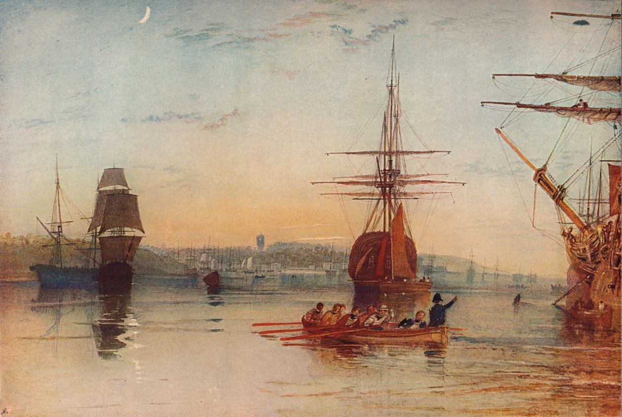 Cowes, 1909 door Joseph Mallord William Turner
