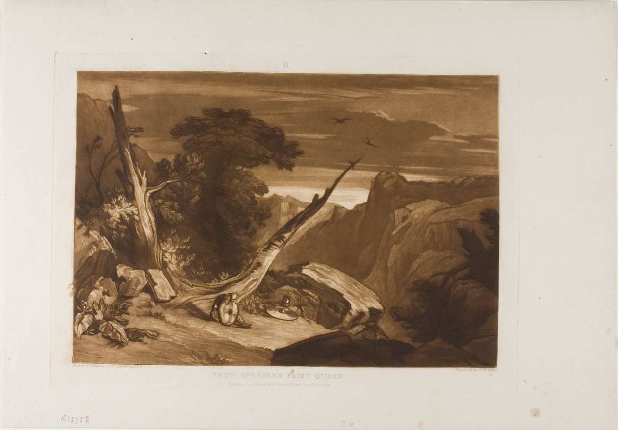 Uit Spensers Fairy Queene door Joseph Mallord William Turner