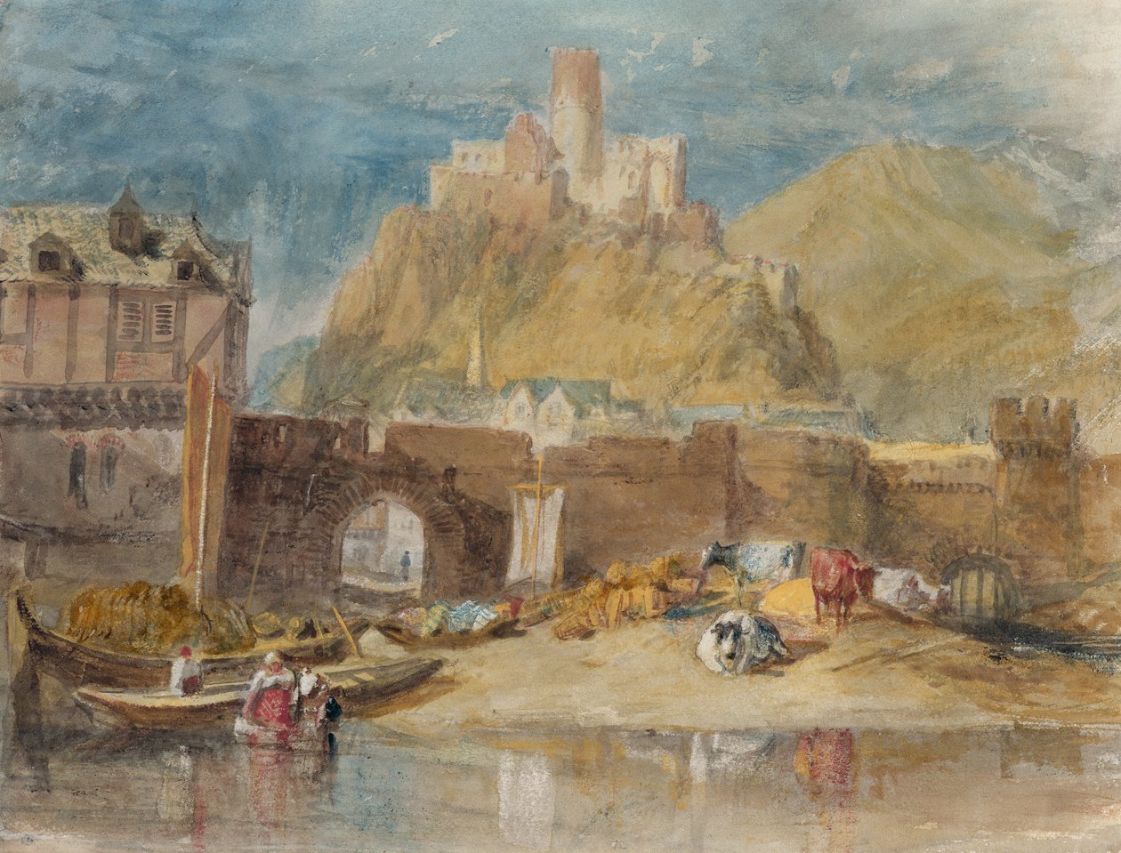 Furstenburg door Joseph Mallord William Turner