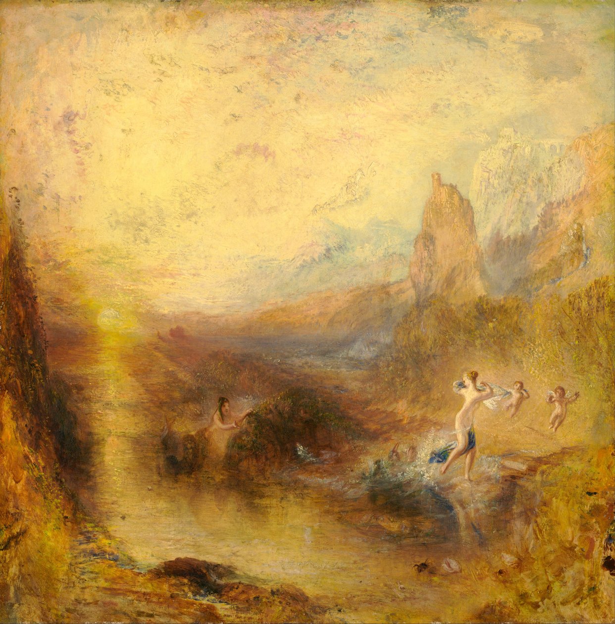 Glaucus en Scylla door Joseph Mallord William Turner