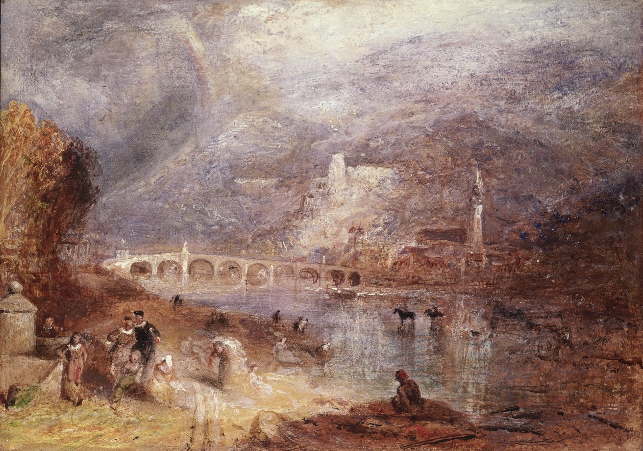 Heidelberg door Joseph Mallord William Turner