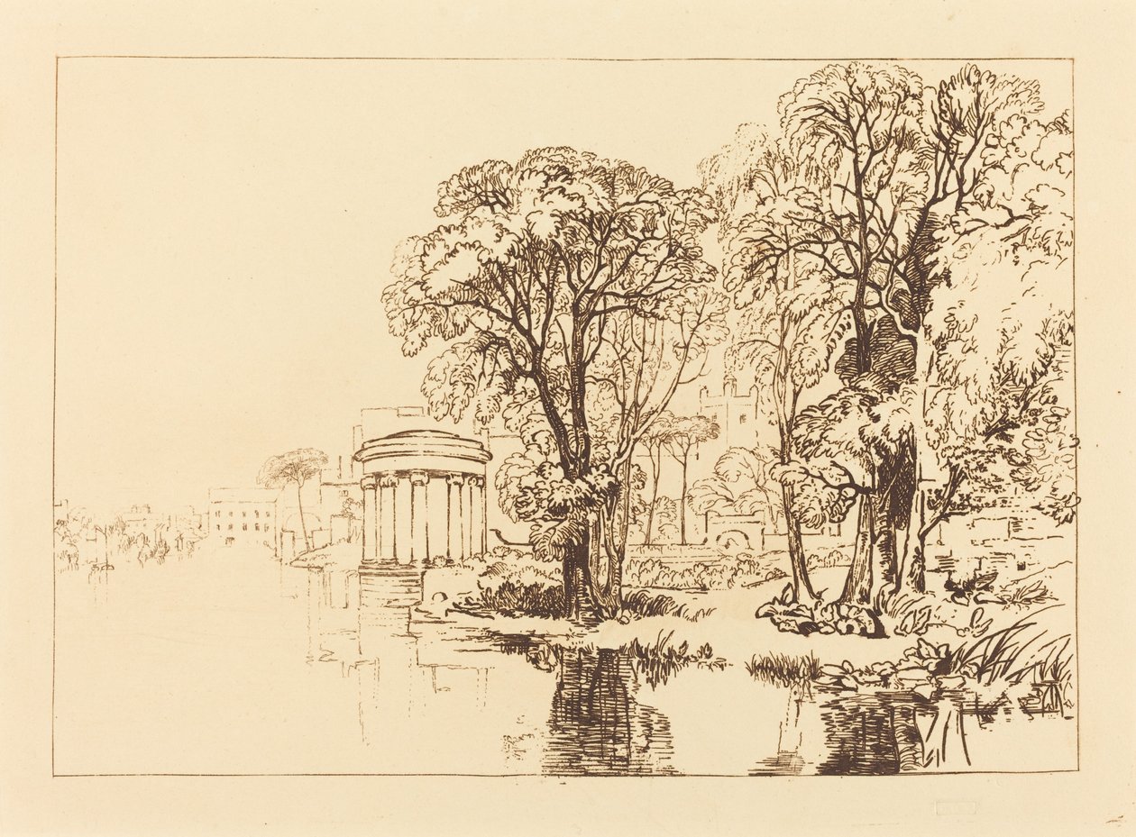 Isleworth door Joseph Mallord William Turner
