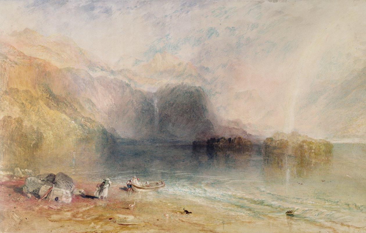 Keswick Lake, Cumberland door Joseph Mallord William Turner