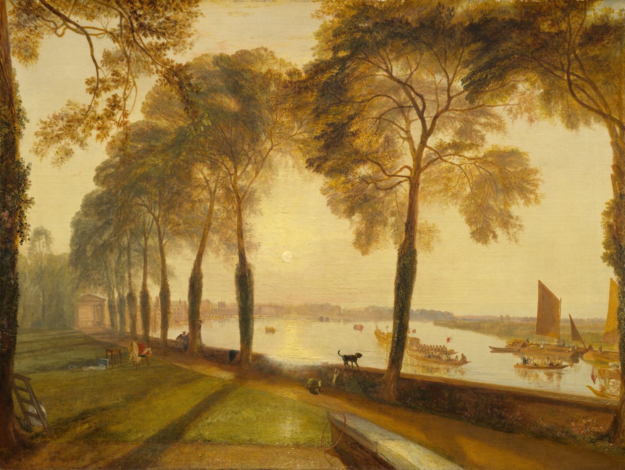 Mortlake Terrace door Joseph Mallord William Turner