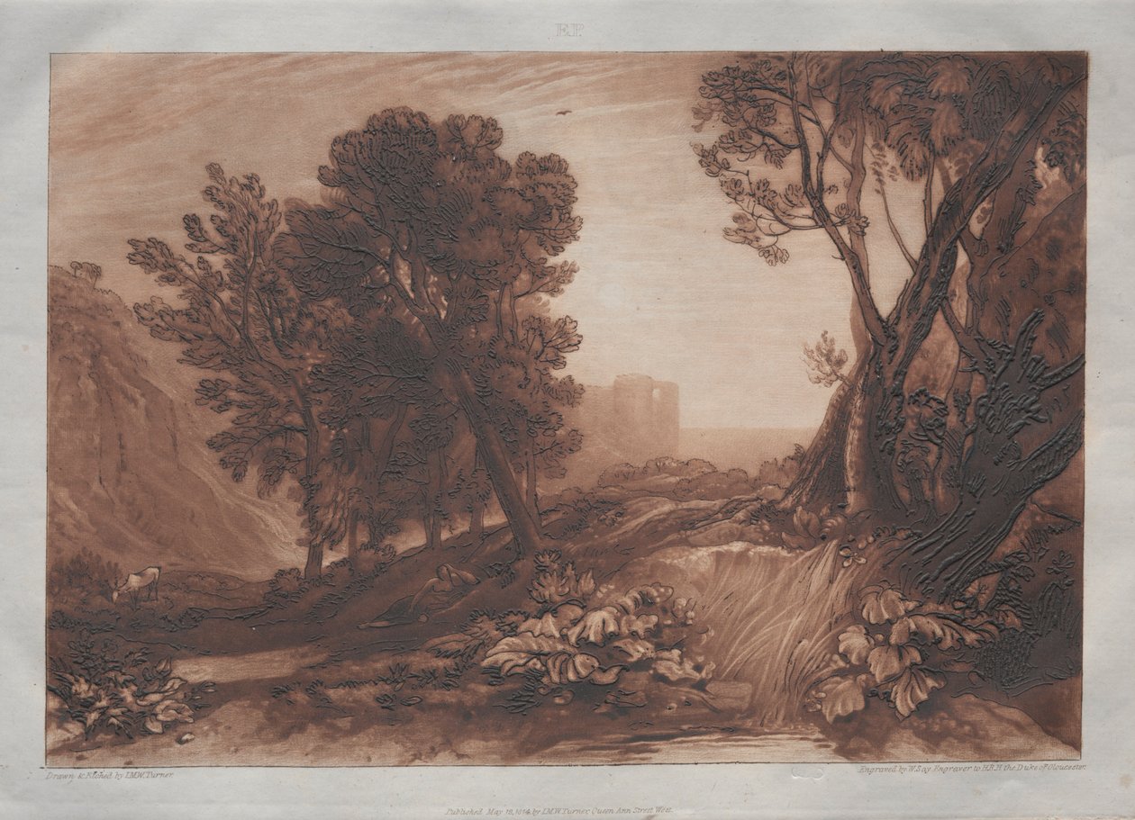 Eenzaamheid door Joseph Mallord William Turner