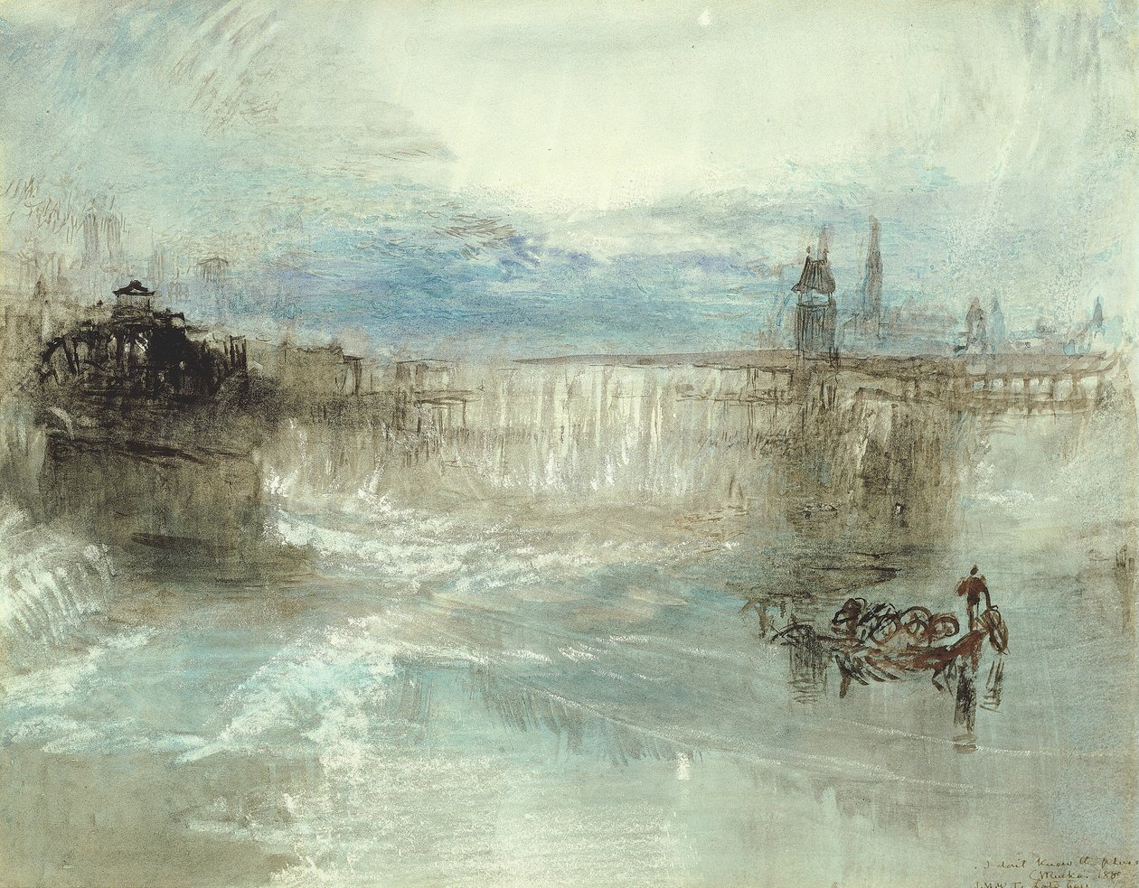 Uitzicht op Luzern door Joseph Mallord William Turner