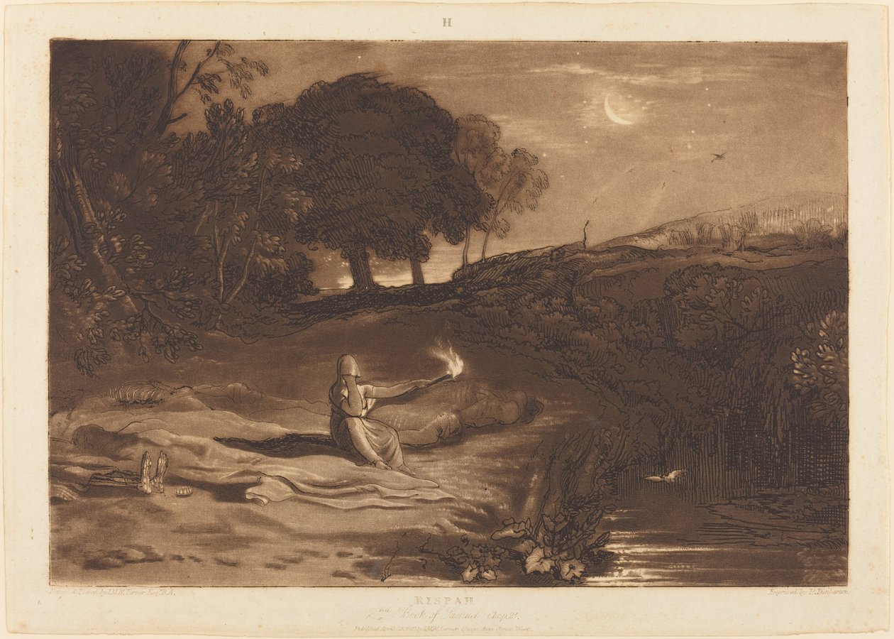Rispah door Joseph Mallord William Turner and Robert Dunkarton