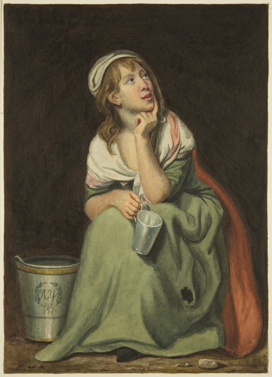 Portret van Ann Yearsley door Joseph Manning