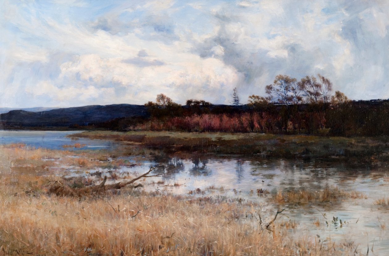 Tay Achterwater, Kinfauns, Perthshire door Joseph Milne