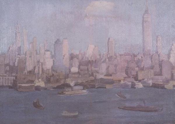 Manhattan, New York door Joseph Milner Kite