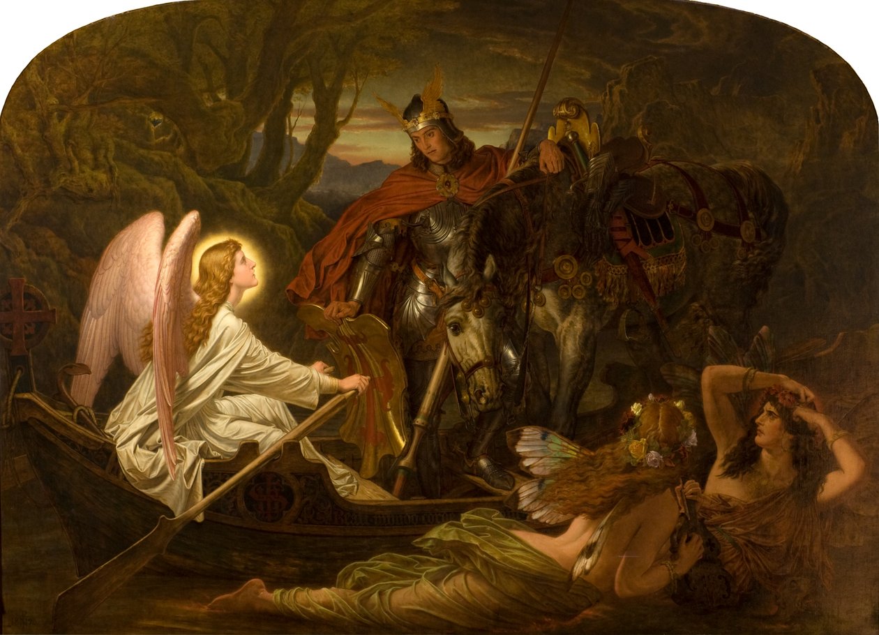 Beati Mundo Corde door Joseph Noel Paton