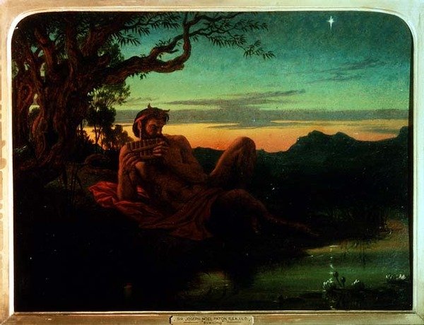 Avond door Joseph Noel Paton