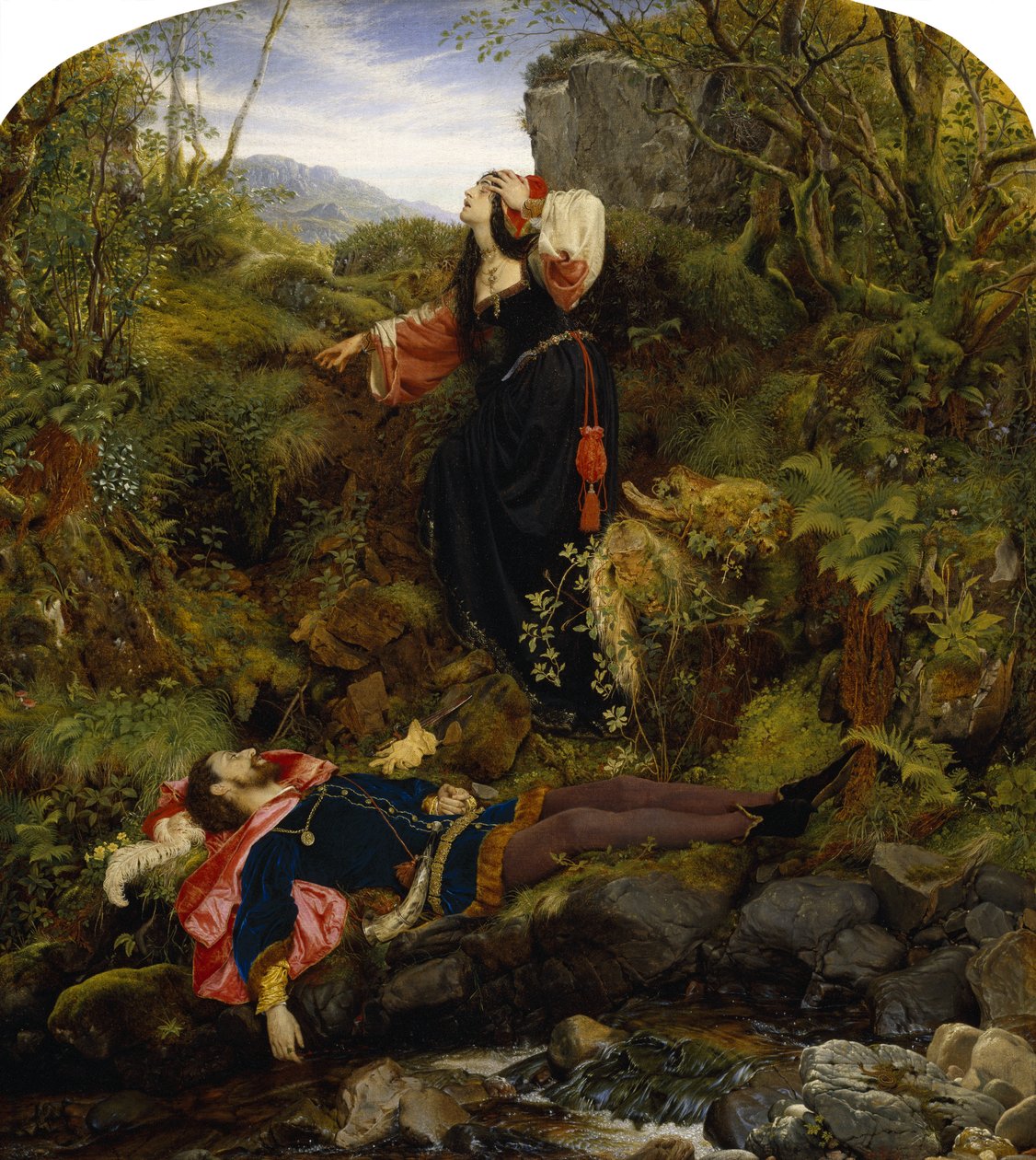 The Bluidie Tryst door Joseph Noel Paton