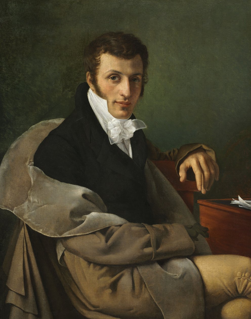 Zelfportret, ca. 1812 door Joseph Paelinck