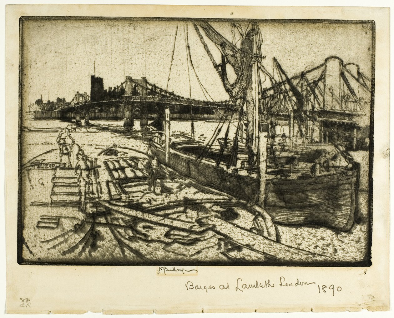 Chelsea, nr. II door Joseph Pennell
