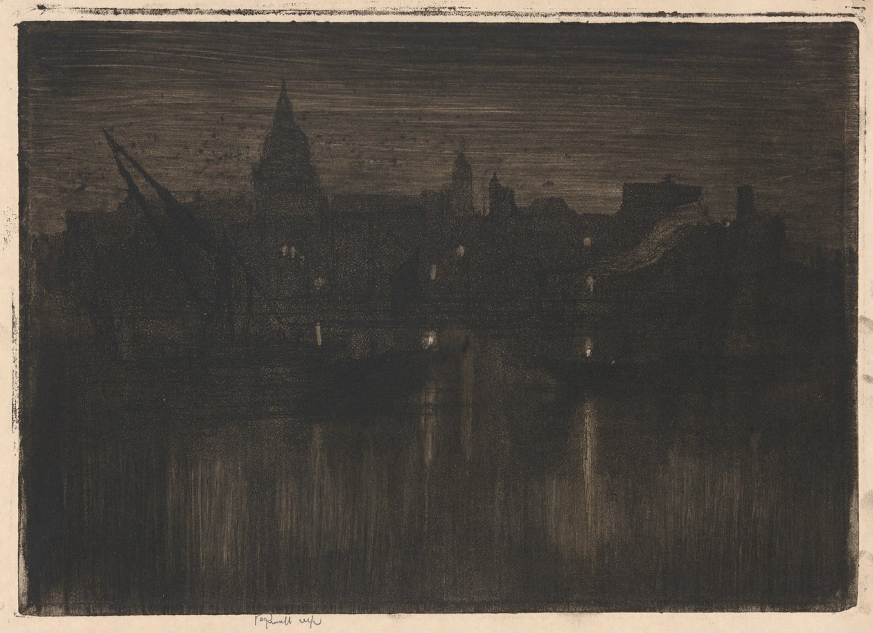 St. Paulus door Joseph Pennell