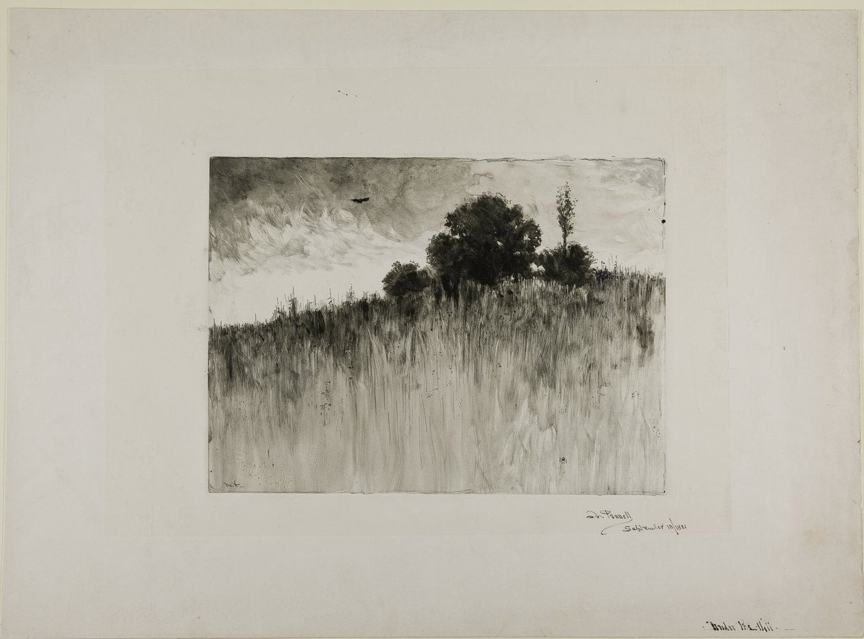 Onder de heuvel door Joseph Pennell