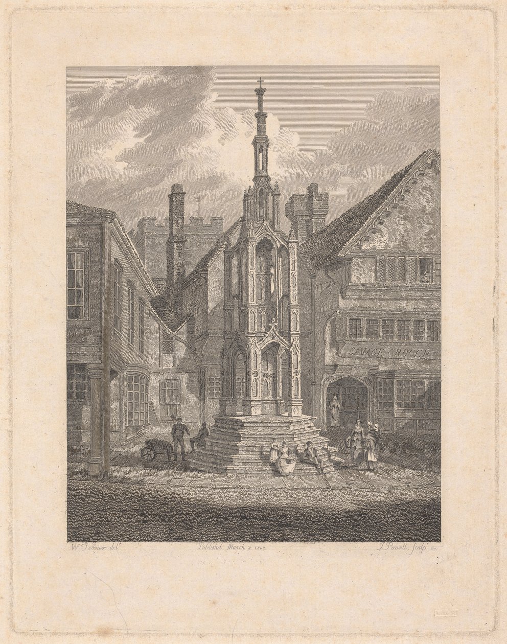 Winchester Cross door Joseph Powell