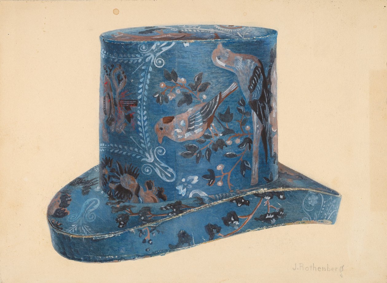 Hoedendoos, ca. 1939 door Joseph Rothenberg