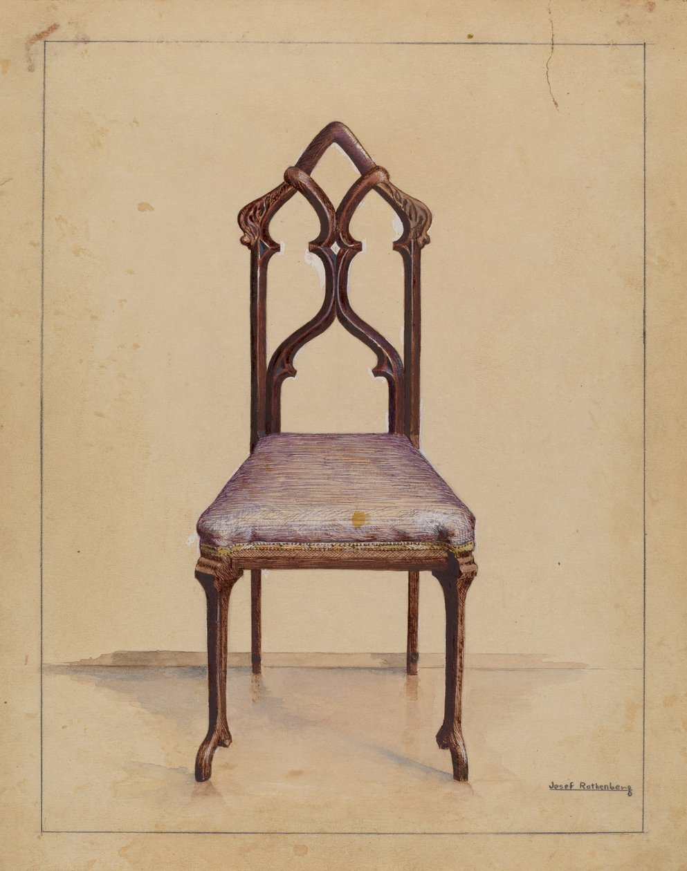 Stoel, 1936 door Joseph Rothenberg