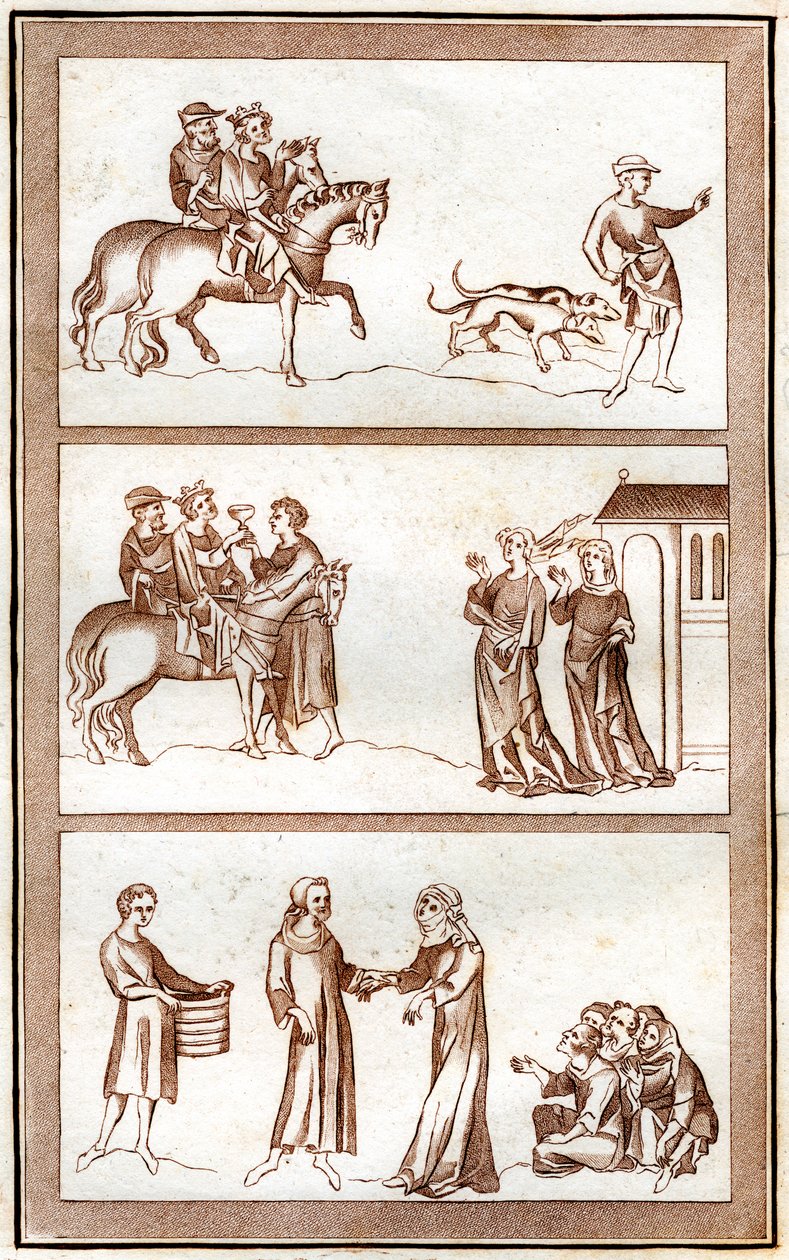 Het leven van Thomas Becket door Joseph Strutt