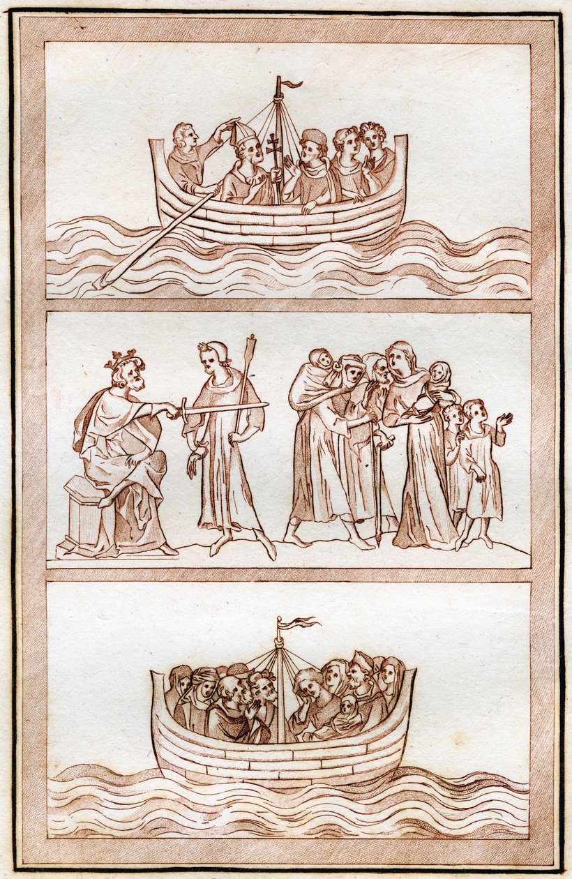 Het leven van Thomas Becket door Joseph Strutt