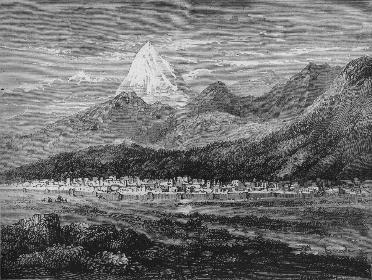 Teheran door Joseph Swain