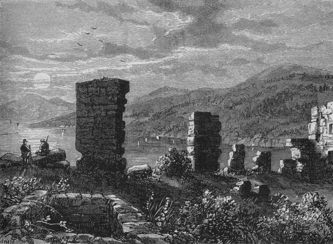 Fort Ticonderoga, ca. 1880 door Joseph Swain