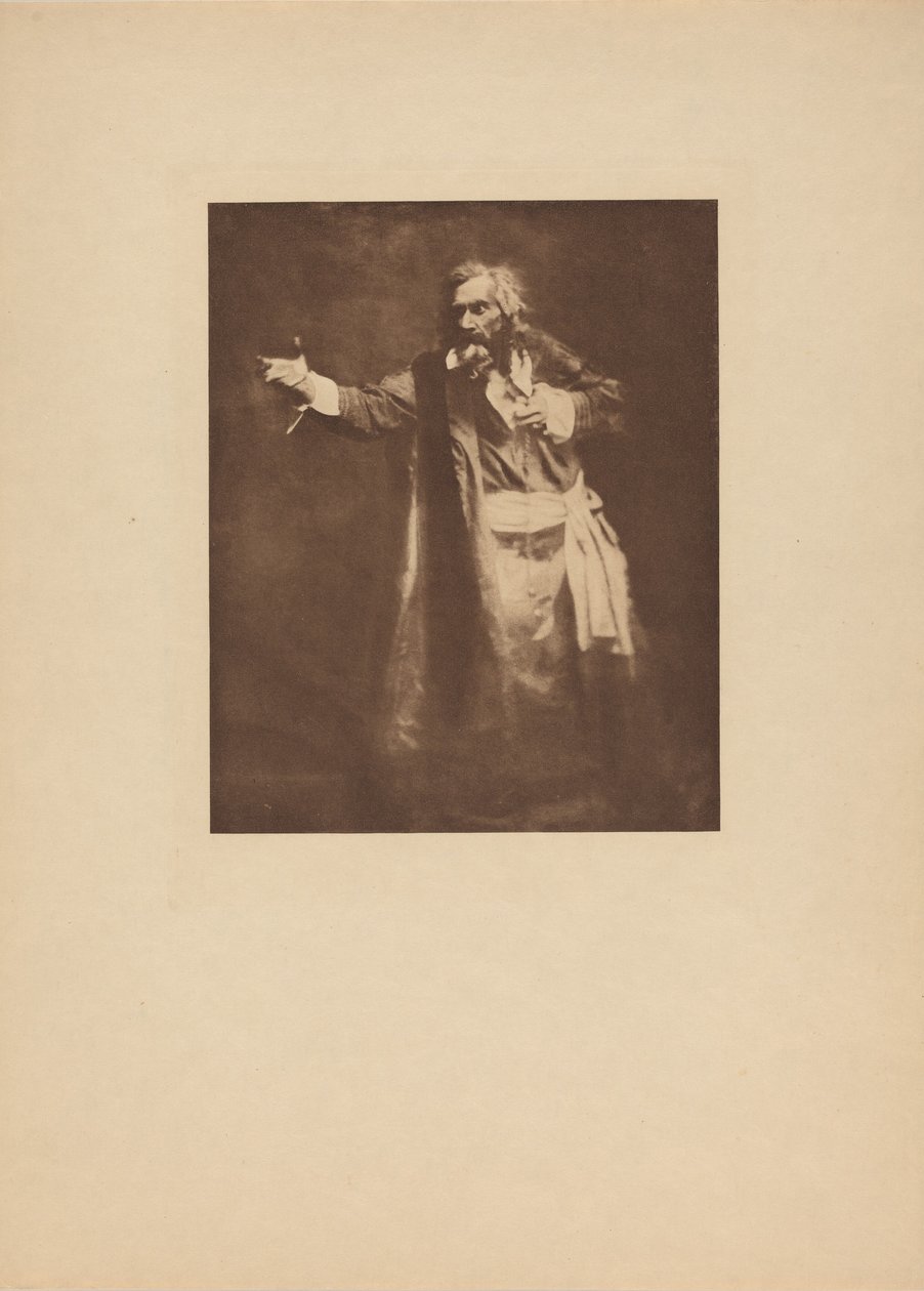 Shylock - een schets,1901 (foto) door Joseph T. Keiley