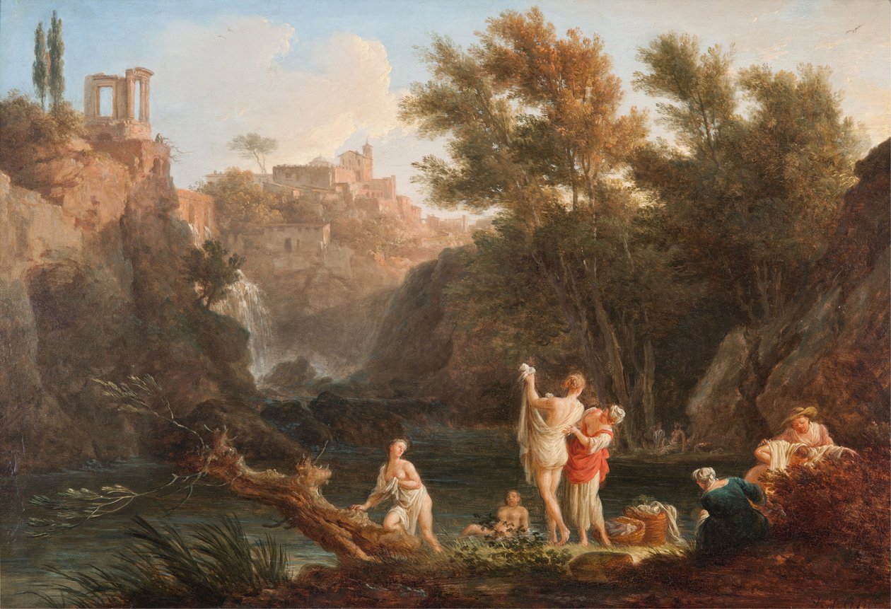 De vier momenten van de dag: Avond door Joseph Vernet