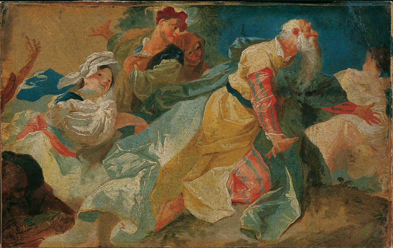 Aanbidding door Joseph Winterhalder d. J.