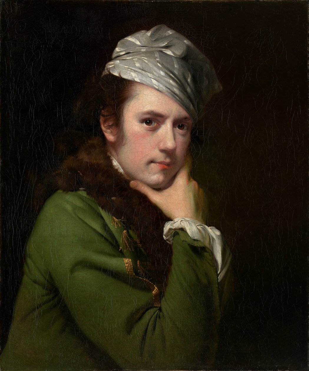 Zelfportret door Joseph Wright of Derby