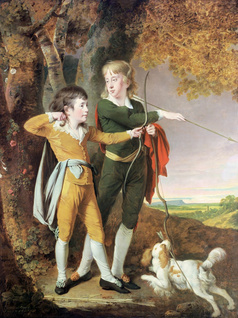 Onbekend schilderij door Joseph Wright of Derby