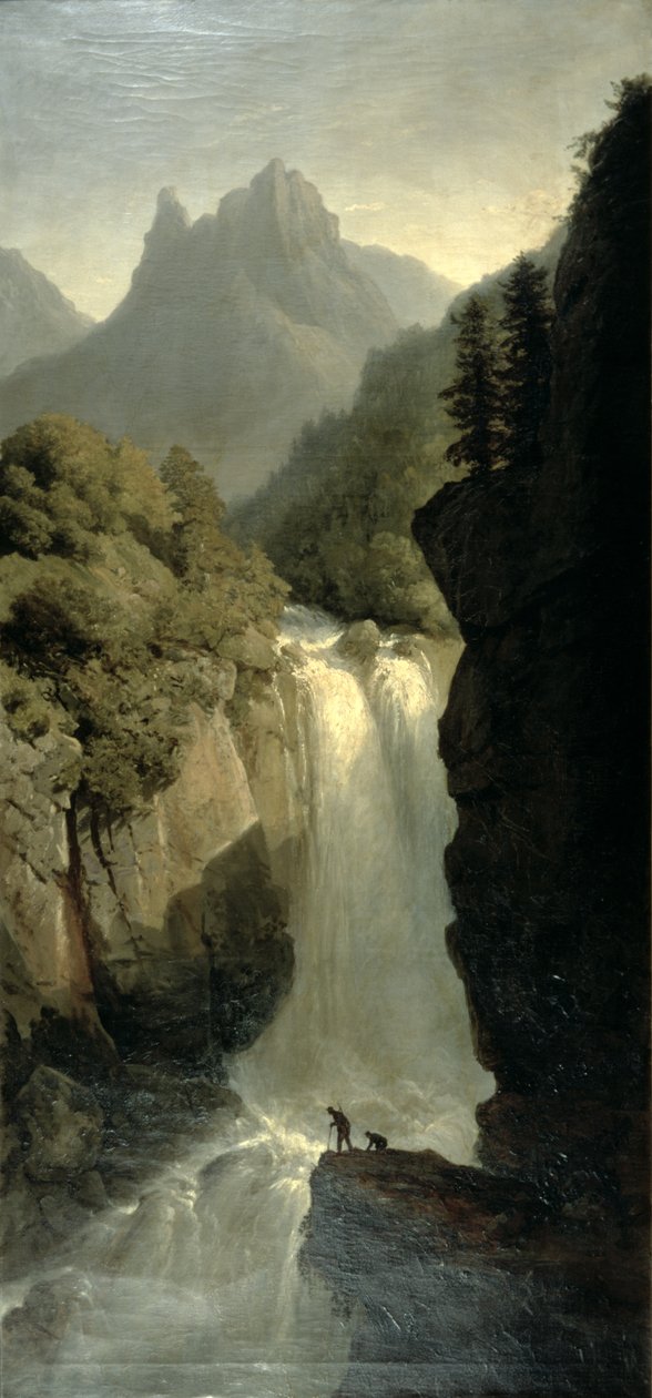 Waterval in het Zwarte Woud door Josephine Bowes