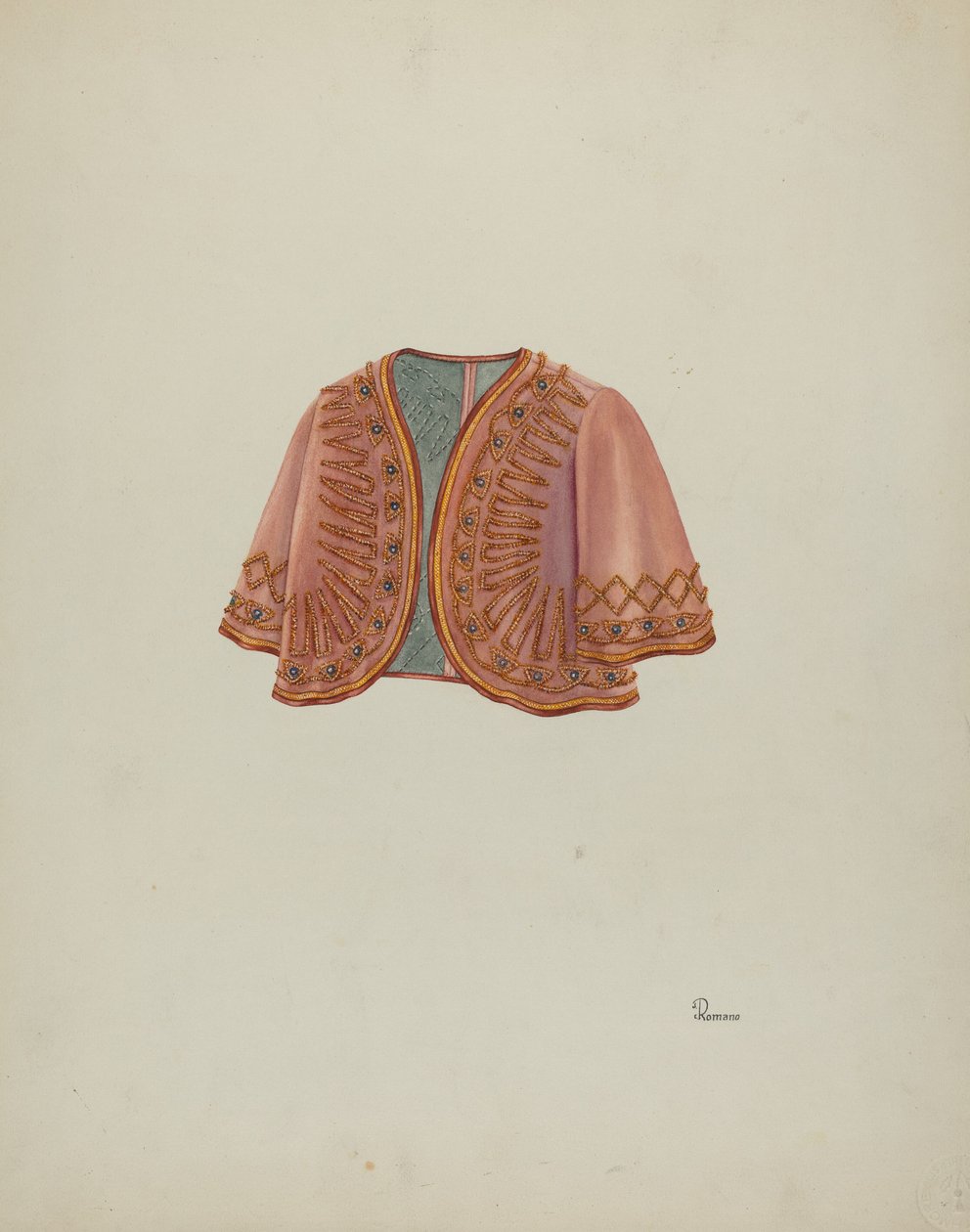 Bolero Jacket, ca. 1940 door Josephine C. Romano