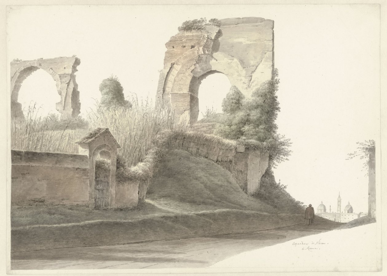 Nero’s Aquaduct in Rome door Josephus Augustus Knip