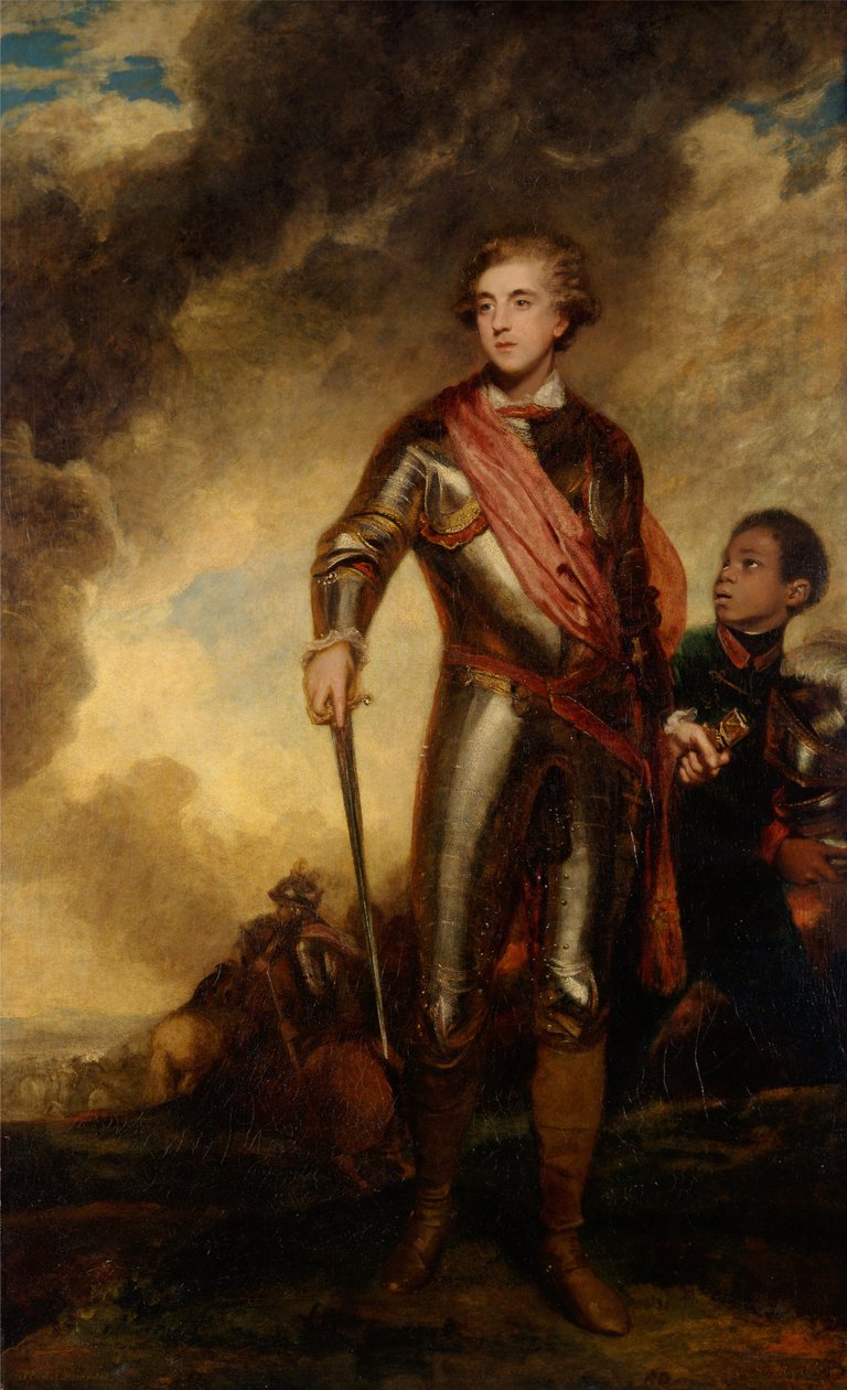 Charles Stanhope, 3e Graaf van Harrington door Joshua Reynolds
