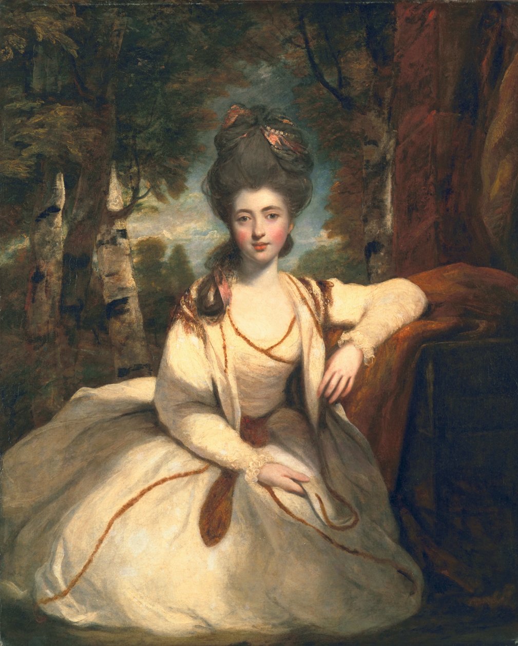 Frances Molesworth, later Marchioness Camden, 1777 door Joshua Reynolds