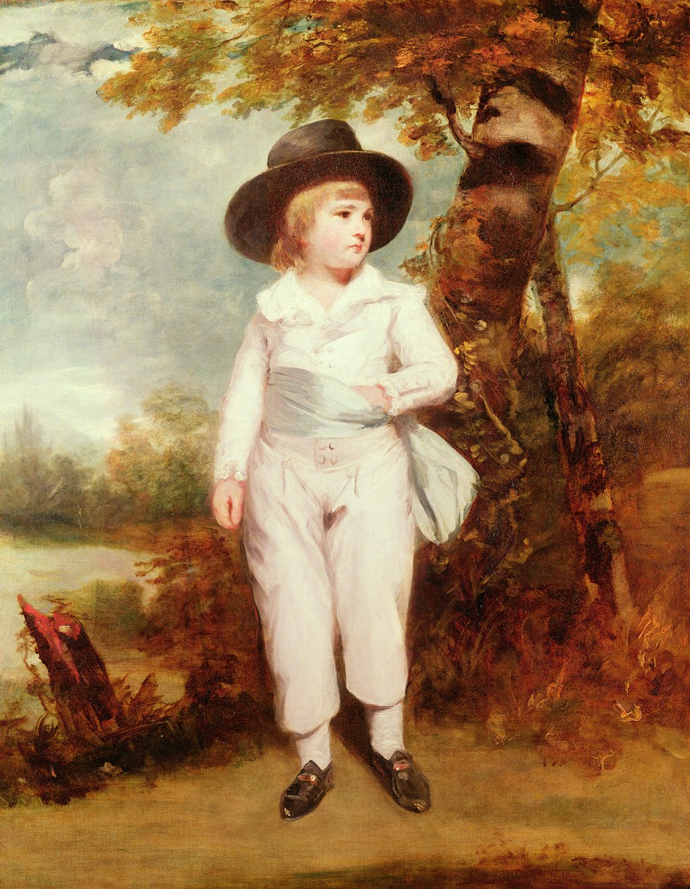 John Charles Spencer, Viscount Althorp, 1786 door Joshua Reynolds
