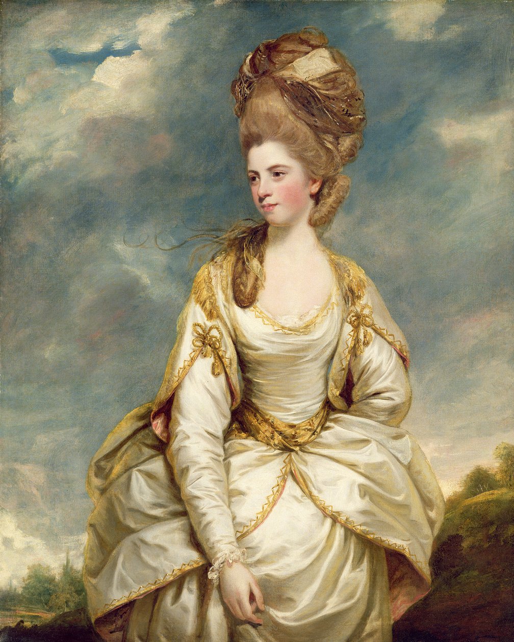 Miss Sarah Campbell, 1777-78 door Joshua Reynolds