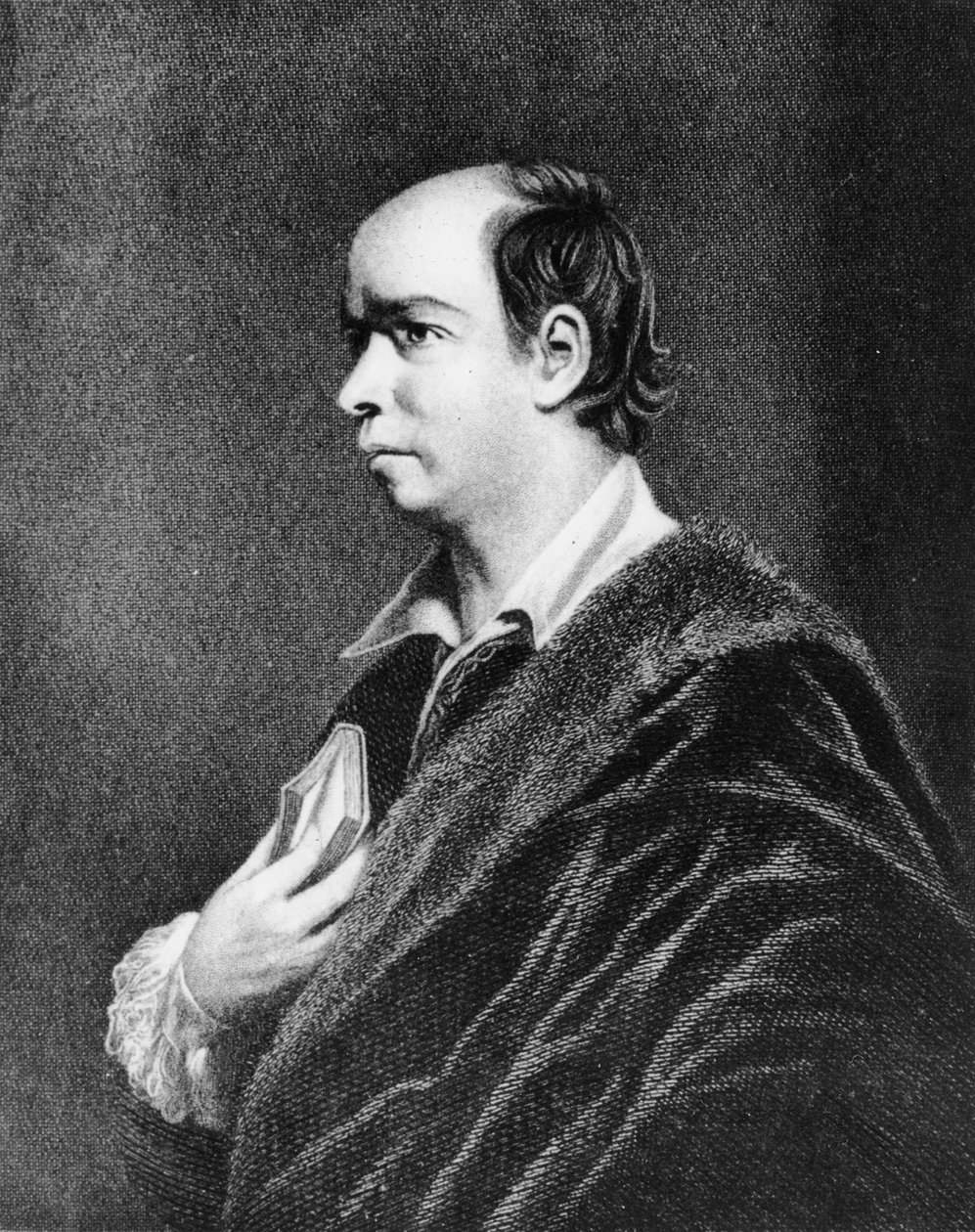 Oliver Goldsmith, 1800 door Joshua Reynolds