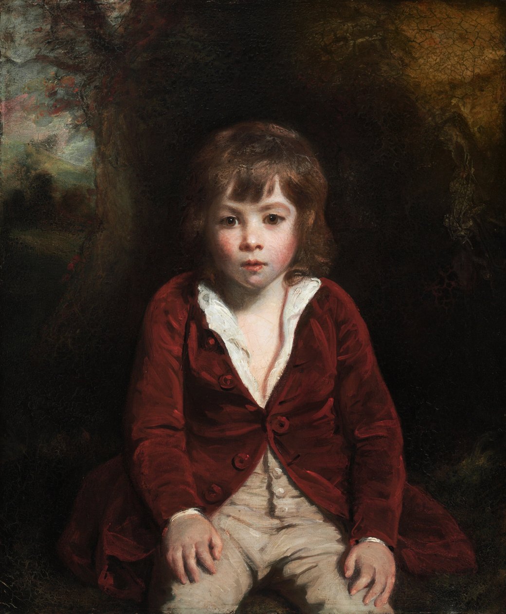 Portret van meester Bunbury door Joshua Reynolds